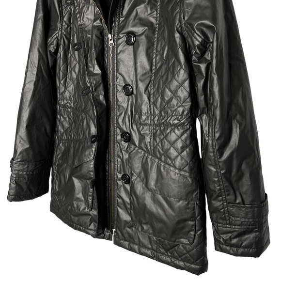 Sanctuary Manhattan Parka Coat with Faux Fur Size S NEW - Picture 9 of 16